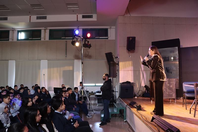 نجاح كبير للمسرحية المميزة 